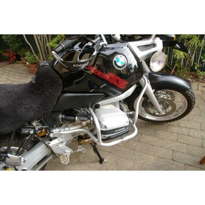 Spodní padací rám Hepco Becker pro R1150GS, R850GS, stříbrný