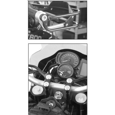 Výztuha blasterů Hepco Becker pro F800GS, F650GS 2008+