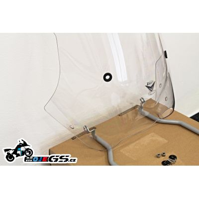 Vysoké plexi ZTechnik V-Stream 58cm s výztuhou pro R1150GS Adventure, čiré