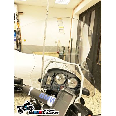 Vysoké plexi ZTechnik V-Stream 58cm s výztuhou pro R1150GS Adventure, čiré