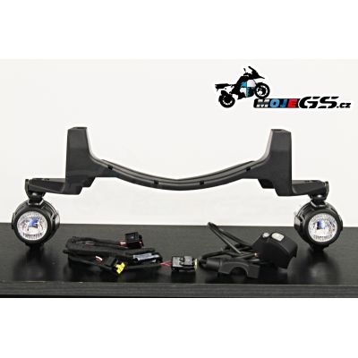 LED přídavná světla BMW s držákem pro R1200GS LC 2013-2018