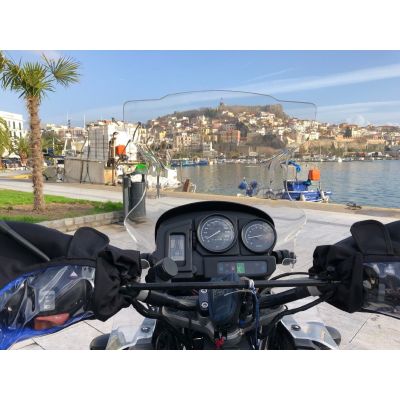 Plexi WRS 43cm pro BMW R1150GS, čiré