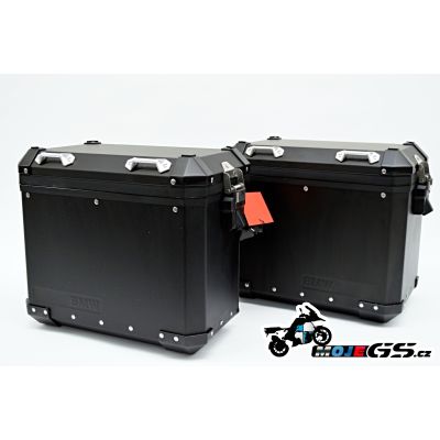 Černé originální hliníkové boční kufry pro R1250GS/A, R1200GS/A LC 2013-2018