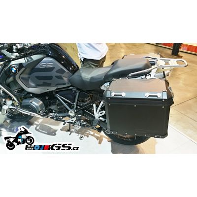 Černé originální hliníkové boční kufry pro R1250GS/A, R1200GS/A LC 2013-2018