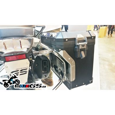 Černé originální hliníkové boční kufry pro R1250GS/A, R1200GS/A LC 2013-2018