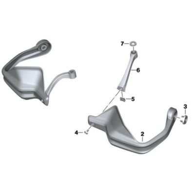 Sada ochrana rukou pro BMW F850GS, F750GS