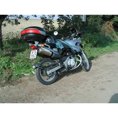 Padací rám Hepco Becker pro BMW F650GS/Dakar 2000-2007, G650GS, stříbrný