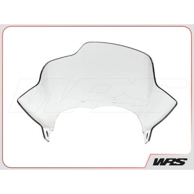 Nízké sportovní plexi WRS 25cm pro R1200GS/A 2004-2012, lehce kouřové