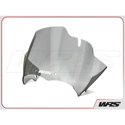 Nízké sportovní plexi WRS 25cm pro R1200GS/A 2004-2012, tmavě kouřové
