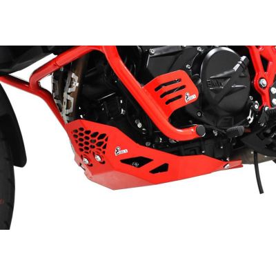 Kryt motoru Ibex pro BMW F800GS/A, F700GS, F650GS 2008+, červený