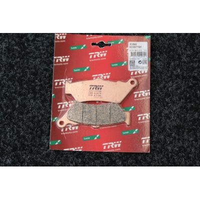 Sada brzdových destiček TRW Lucas MCB671SH na zadní kotouč pro BMW R1250GS/A, R1200GS/A LC 2013-2018