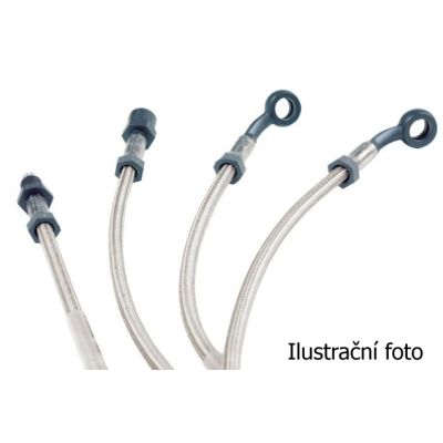 Oplétané pancéřové brzdové hadice TRW Lucas předních brzd pro BMW R1150GS 1999-2001