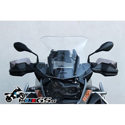 Sportovní plexi WRS 43cm pro BMW R1250GS/A, R1200GS/A LC 2013-2018, čiré
