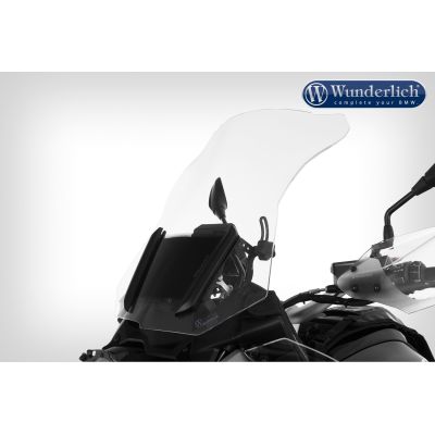 Plexi Wunderlich ERGO Marathon II, 53cm pro BMW R1250GS/A, R1200GS/A LC 2013-2018, čiré