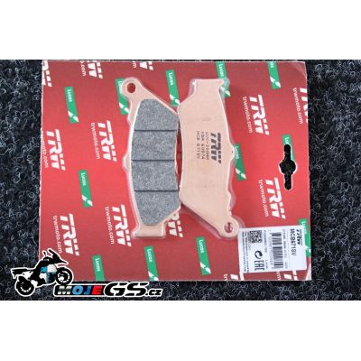 Přední brzdové destičky TRW Lucas MCB671SV pro BMW F850GS/A, F800GS/A, F750GS, F700GS, F650GS, F650GS/Dakar 2000-2007, G650GS