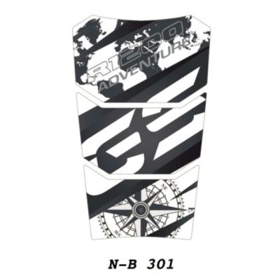 Tankpad na nádrž pro R1200GS Adventure LC 2014+, černo-bílý