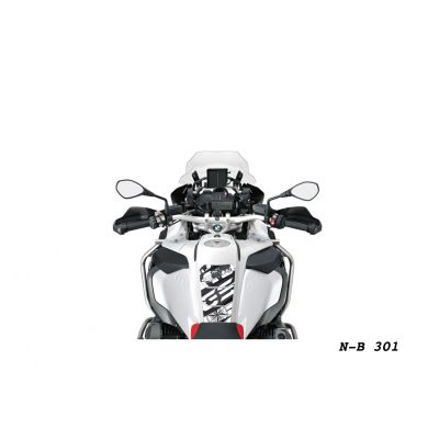 Tankpad na nádrž pro R1200GS Adventure LC 2014+, černo-bílý