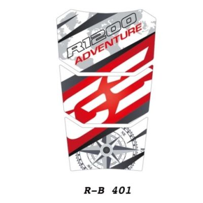 Tankpad na nádrž pro R1200GS Adventure LC 2014+, červený