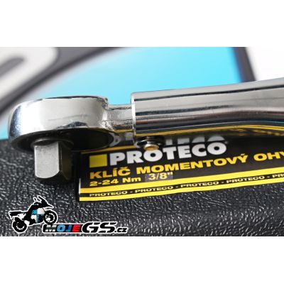 Malý momentový klíč 3/8", 2-24Nm