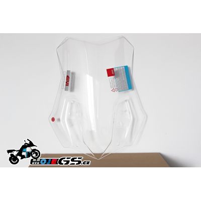 Cestovní plexi Givi/Kappa 54cm pro BMW R1250GS/A, R1200GS/A LC 2013-2018, čiré