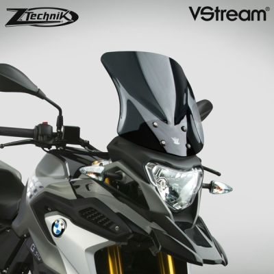 Cestovní plexi ZTechnik VStream 36cm pro BMW G310GS, tmavě kouřové