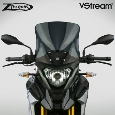 Cestovní plexi ZTechnik VStream 36cm pro BMW G310GS, tmavě kouřové