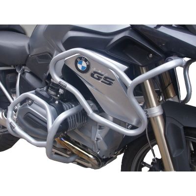 Velký padací rám Heed Exclusive pro BMW R1200GS LC 2013-2016, stříbrný