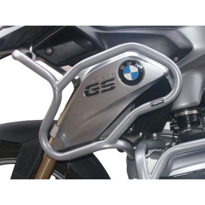 Velký padací rám Heed Exclusive pro BMW R1200GS LC 2013-2016, stříbrný