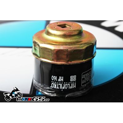Klíč na povolení olejového filtru HF160 (R1250GS/A, R1200GS/A LC 2013-2018, F850GS/A, F750GS) a HF 163 (R1150GS, R1100GS)