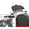 Plotna pod topcase Kappa/Givi pro BMW F650GS/Dakar 2000-2003
