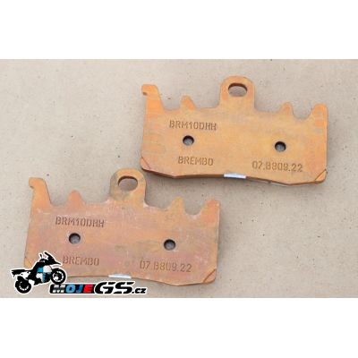 Originální brzdové destičky BREMBO přední BMW R1200GS/A LC 2013-2018