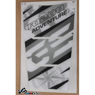 Tankpad na nádrž pro R1200GS Adventure LC 2014+, šedý