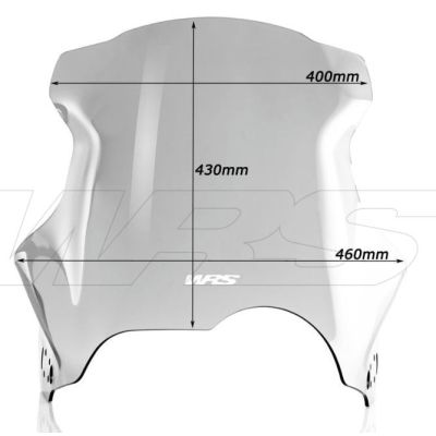 Plexi WRS 43cm pro BMW R1150GS, kouřové