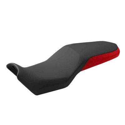 Snížené sedadlo pro BMW F850GS, F750GS, černo-červené