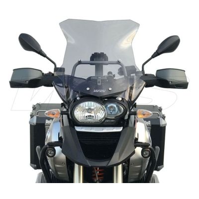 Sportovní plexi WRS 43cm pro BMW R1200GS/A 2004-2012, kouřové