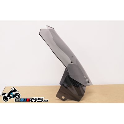 Sportovní plexi WRS 43cm pro BMW R1200GS/A 2004-2012, kouřové