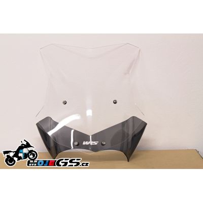 Sportovní plexi WRS 43cm pro BMW R1200GS/A 2004-2012, čiré