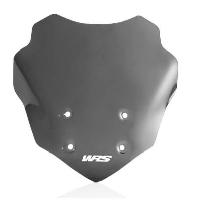 Sportovní plexi WRS 31cm pro BMW G310GS, tmavě kouřové