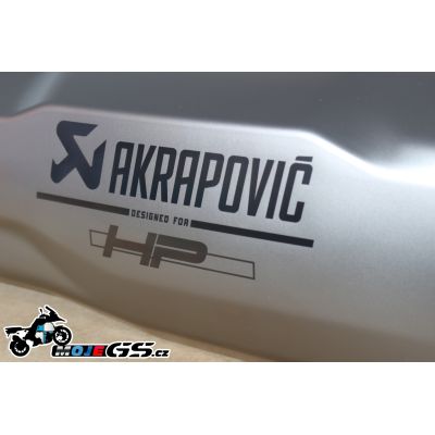 Výfuk Akrapovič HP pro BMW F850GS, F750GS