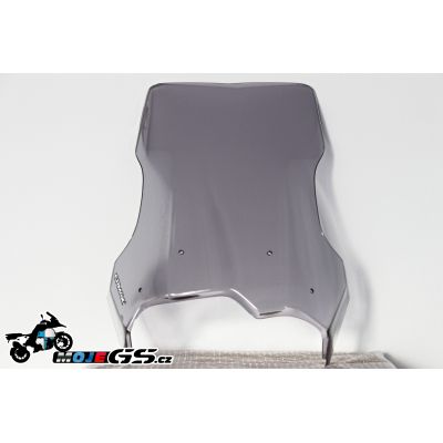 Cestovní plexi Ermax 45cm pro BMW F800GS, F650GS 2008+, lehce kouřové