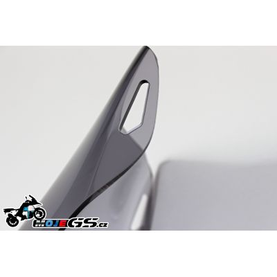 Cestovní plexi Ermax 45cm pro BMW F800GS, F650GS 2008+, lehce kouřové