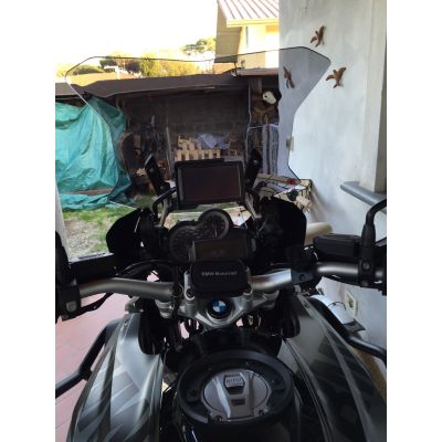 Cestovní plexi Givi/Kappa 43cm BMW R1250GS/A, R1200GS/A LC 2013-2018, kouřové