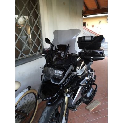 Cestovní plexi Givi/Kappa 43cm BMW R1250GS/A, R1200GS/A LC 2013-2018, kouřové