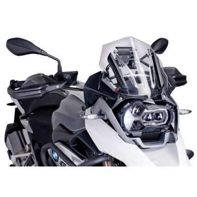 Plexi sportovní nízké 33cm Puig pro BMW R1250GS/A, R1200GS/A LC 2013-2018, čiré
