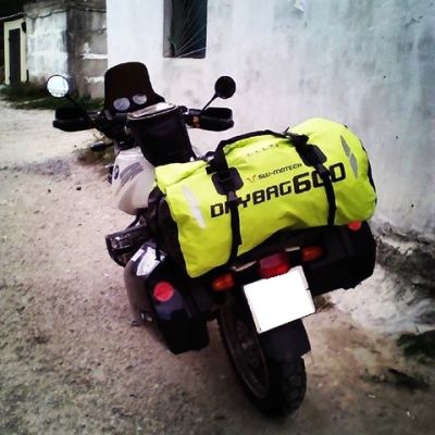 Voděodolný válec 60L SW-Motech, reflexní žlutá