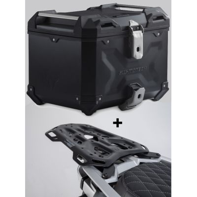 ALU topcase SW-Motech Trax Adventure 38l + plotna pro R1250GS, R1200GS LC 2013-2018, černý
