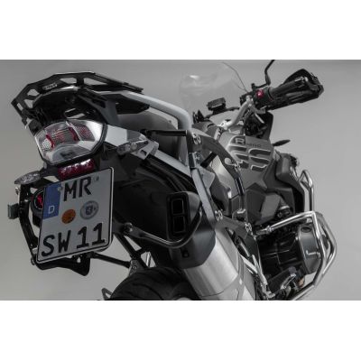 3x ALU kufry SW-Motech Trax Adventure + tašky + nosiče pro R1250GS, R1200GS LC 2013-2018, černé