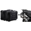 ALU boční kufry SW-Motech Trax Adventure + nosiče pro F850GS, F750GS, černé