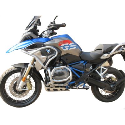 Velký padací rám Heed pro BMW R1200GS LC 2017-2018, stříbrný