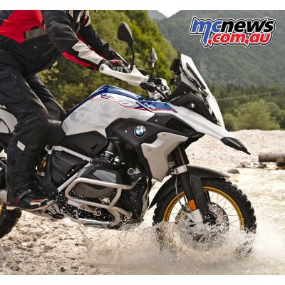 Originální spodní nerezové padací rámy pro BMW R1250GS 2018+
